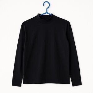 NOT FOR SALE Croft & Barrow Classic Black Long Sleeve Top